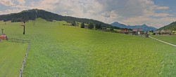 Archived image Webcam Panorama valley station, skiresort Pillersee 11:00