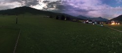 Archived image Webcam Panorama valley station, skiresort Pillersee 01:00