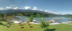 Archived image Webcam Presseggersee lake (Carinthia) 09:00