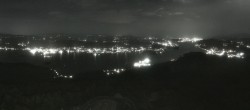 Archived image Webcam Pyramidenkogel, observation tower 23:00