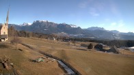 Archiv Foto Webcam Ritten: Blick auf den Klobenstein 13:00