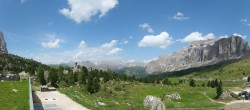 Archiv Foto Webcam Val Gardena - Sasso Levante Talstation 13:00