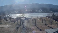 Archiv Foto Webcam Pressegger See: Schluga Strandbad 11:00