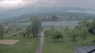Archiv Foto Webcam Pressegger See: Schluga Strandbad 06:00