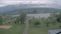 Archiv Foto Webcam Pressegger See: Schluga Strandbad 09:00