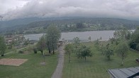 Archiv Foto Webcam Pressegger See: Schluga Strandbad 11:00