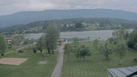 Archiv Foto Webcam Pressegger See: Schluga Strandbad 17:00