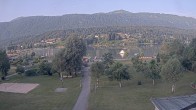 Archiv Foto Webcam Pressegger See: Schluga Strandbad 05:00