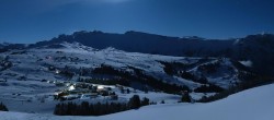 Archived image Webcam Seiser Alm - panoramic view 01:00