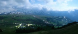 Archived image Webcam Seiser Alm - panoramic view 23:00