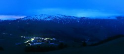 Archived image Webcam Seiser Alm - panoramic view 03:00