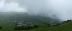 Archived image Webcam Seiser Alm - panoramic view 13:00