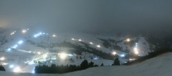 Archived image Webcam Seiser Alm - panoramic view 23:00