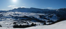 Archived image Webcam Seiser Alm - panoramic view 09:00