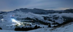 Archived image Webcam Seiser Alm - panoramic view 05:00