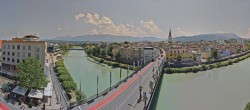 Archiv Foto Webcam Panoramablick Villach 13:00