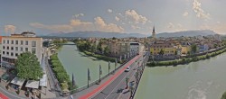 Archiv Foto Webcam Panoramablick Villach 15:00