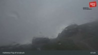 Archived image Webcam Hafelekar - Innsbruck Nordkettenbahn 07:00