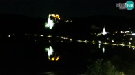 Archived image Webcam Lake Bled - Slovenia 23:00
