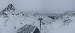 Archiv Foto Webcam Sölden Rettenbachgletscher: Weltcupstrecke an der Schwarze Schneid Bahn 11:00