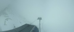 Archiv Foto Webcam Sölden Rettenbachgletscher: Weltcupstrecke an der Schwarze Schneid Bahn 17:00