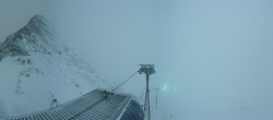 Archiv Foto Webcam Sölden Rettenbachgletscher: Weltcupstrecke an der Schwarze Schneid Bahn 19:00