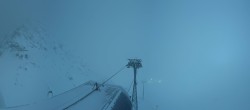 Archiv Foto Webcam Sölden Rettenbachgletscher: Weltcupstrecke an der Schwarze Schneid Bahn 23:00