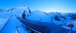 Archiv Foto Webcam Sölden Rettenbachgletscher: Weltcupstrecke an der Schwarze Schneid Bahn 03:00
