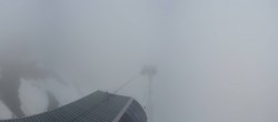 Archived image Webcam Schwarze Schneid Gondola Rettenbach Glacier 09:00