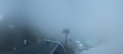 Archiv Foto Webcam Sölden Rettenbachgletscher: Weltcupstrecke an der Schwarze Schneid Bahn 19:00