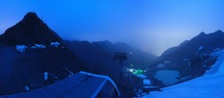 Archiv Foto Webcam Sölden Rettenbachgletscher: Weltcupstrecke an der Schwarze Schneid Bahn 21:00