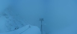 Archiv Foto Webcam Sölden Rettenbachgletscher: Weltcupstrecke an der Schwarze Schneid Bahn 23:00