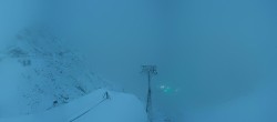 Archiv Foto Webcam Sölden Rettenbachgletscher: Weltcupstrecke an der Schwarze Schneid Bahn 01:00