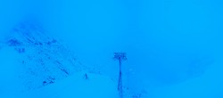 Archiv Foto Webcam Sölden Rettenbachgletscher: Weltcupstrecke an der Schwarze Schneid Bahn 03:00