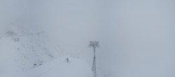 Archiv Foto Webcam Sölden Rettenbachgletscher: Weltcupstrecke an der Schwarze Schneid Bahn 07:00