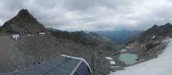 Archiv Foto Webcam Sölden Rettenbachgletscher: Weltcupstrecke an der Schwarze Schneid Bahn 11:00