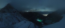 Archiv Foto Webcam Sölden Rettenbachgletscher: Weltcupstrecke an der Schwarze Schneid Bahn 23:00