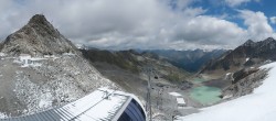 Archiv Foto Webcam Sölden Rettenbachgletscher: Weltcupstrecke an der Schwarze Schneid Bahn 11:00