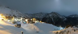 Archiv Foto Webcam Hochsölden: Blick aufs Dorf 23:00