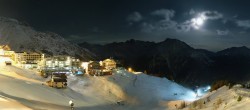 Archiv Foto Webcam Hochsölden: Blick aufs Dorf 01:00