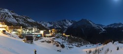 Archiv Foto Webcam Hochsölden: Blick aufs Dorf 23:00