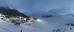 Archiv Foto Webcam Hochsölden: Blick aufs Dorf 19:00