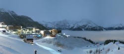 Archiv Foto Webcam Hochsölden: Blick aufs Dorf 21:00