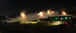 Archiv Foto Webcam Sölden: Tiefenbachgletscher Talstation und Parkplatz 17:00