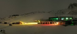 Archiv Foto Webcam Sölden: Tiefenbachgletscher Talstation und Parkplatz 00:00