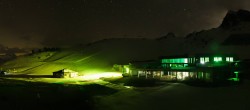 Archiv Foto Webcam Sölden: Tiefenbachgletscher Talstation und Parkplatz 21:00