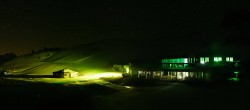 Archiv Foto Webcam Sölden: Tiefenbachgletscher Talstation und Parkplatz 01:00