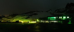 Archiv Foto Webcam Sölden: Tiefenbachgletscher Talstation und Parkplatz 23:00