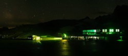 Archiv Foto Webcam Sölden: Tiefenbachgletscher Talstation und Parkplatz 23:00