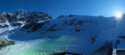 Archiv Foto Webcam Sölden Rettenbachgletscher: Weltcuptribüne und Talstation 20:00